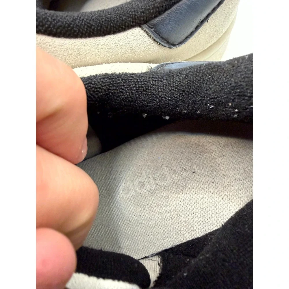 Adidas Campus 00s HQ8711 Mens 8.5 Sneaker Beige Aluminium Black Skateboard Shoes